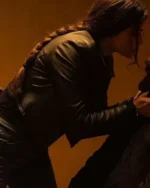 Yolanthe Cabau Mr. and Mrs. Aslan Leather Jacket sale