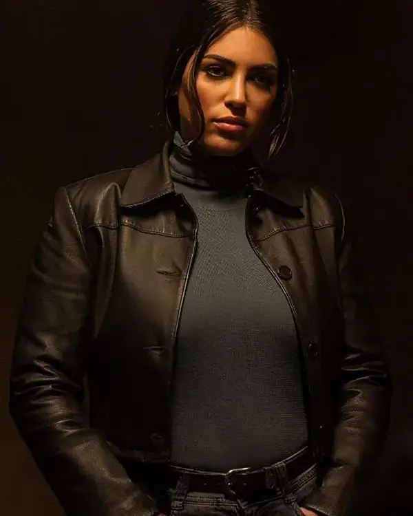 Yolanthe Cabau Mr. and Mrs. Aslan Leather Jacket