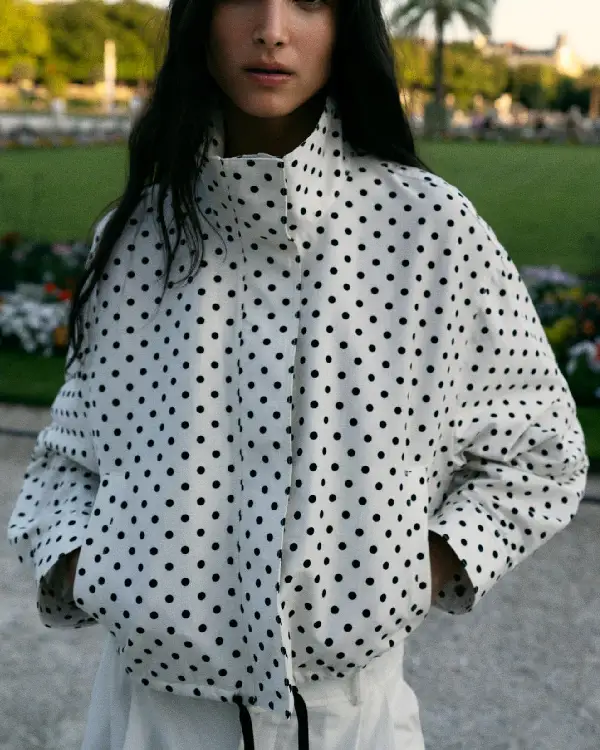 Zara Polka Dot Jacket