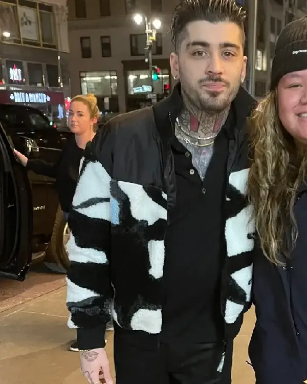 Zayn Malik Louis Vuitton Logo Fleece Jacket