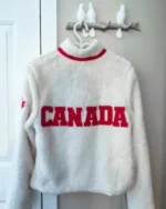 heated rivalry canada fleece jacket