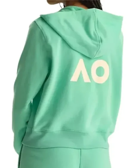 Australian Open Coastal Zip-Up Cropped