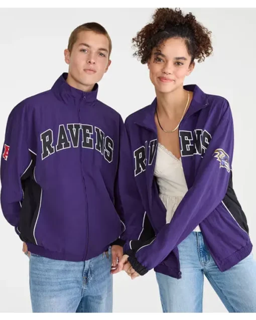 Baltimore Ravens Full Zip Track Jacket
