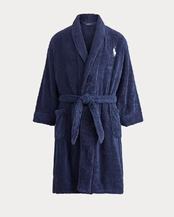 Big Pony Cotton Terry Robe