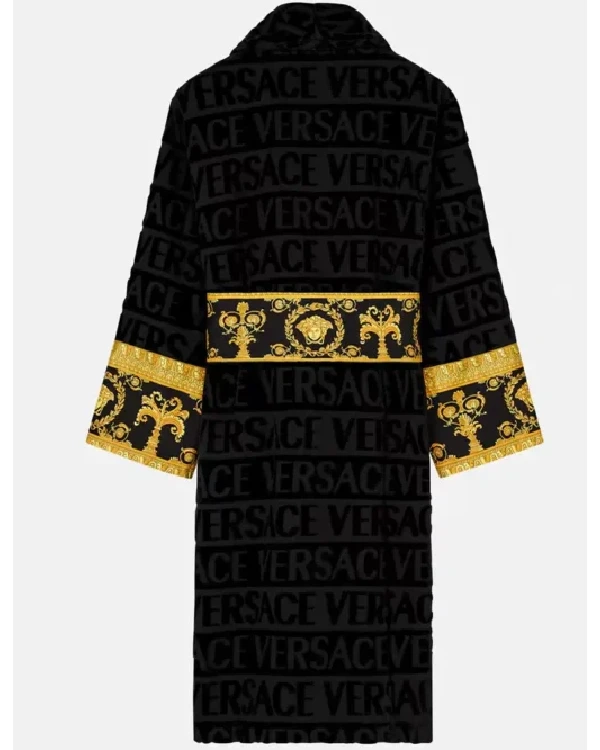 Black Versace Robe