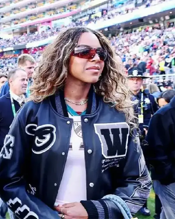 Blue Ivy Carter Super Bowl LX Off-White Jacket For Sale