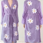 Buy 90s Vintage Style Chenille Bath Robe Sale