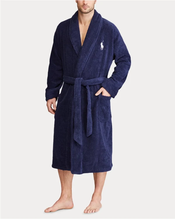 Buy Big Pony Cotton Terry Robe Ralph Laurens Signature Big Pony Sale