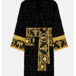 Buy Black Versace Robe For Mens And Womens Sale