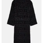 Buy Ivy Wiza All Black Versace Bathrobe For Mens And Womens Sale