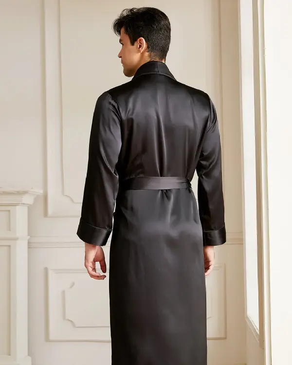 Buy Mulberry Silk Robe for Women Sale Style 3 Back