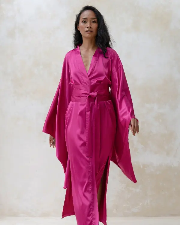 Buy Mulberry Silk Robe for Women Sale Style 4