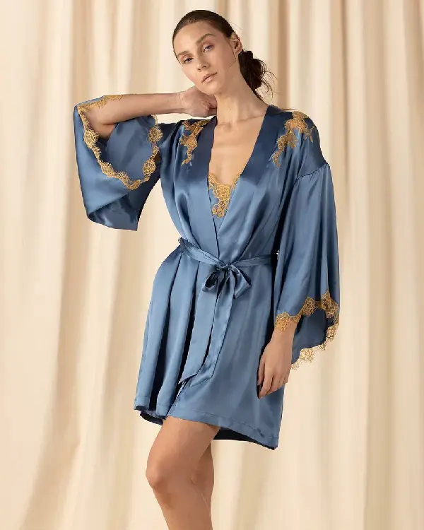 Buy Mulberry Silk Robe for Women Sale Style 5