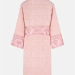 Buy Pink Versace Robe For Mens And Womens For Sale back