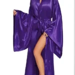 Buy Purple Kimono Robe For Men and Women Sale Style 4