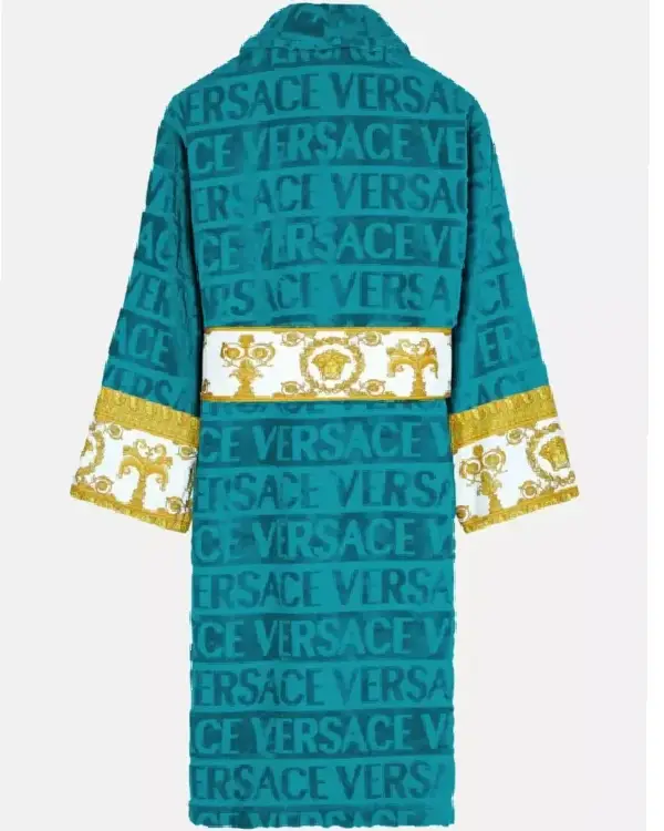 Buy Teal Versace Robe For Mens And Womens Sale
