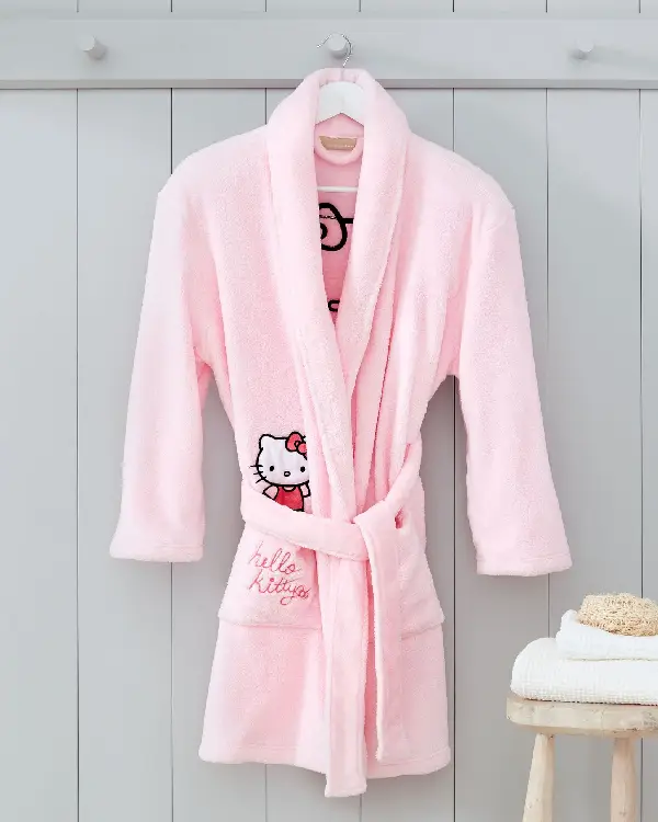 Buy Womens Hello Kitty Cute Lounge Robe For Sale Style 2