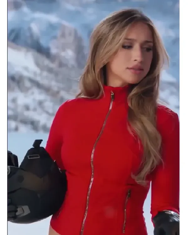 Commercial 2026 Tate McRae Red Jacket