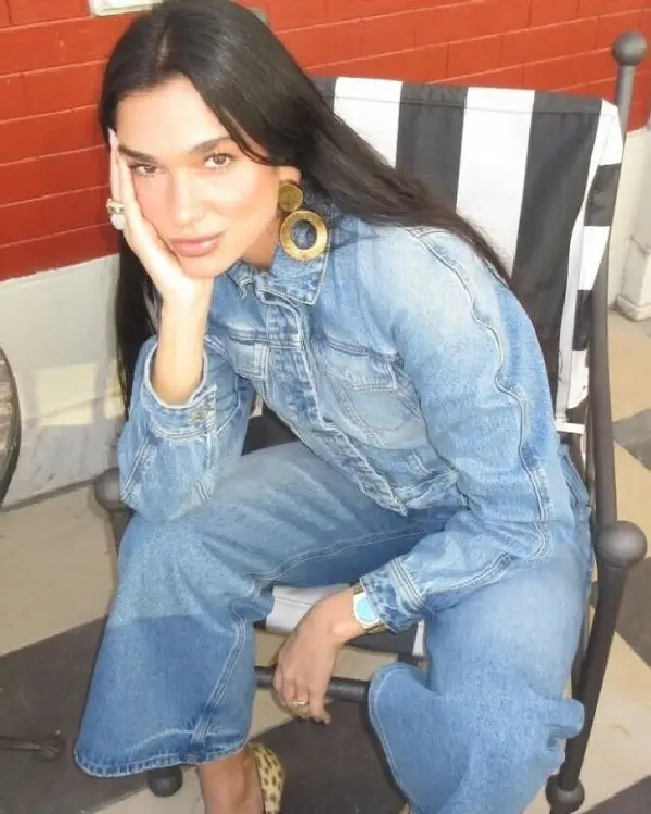 Dua Lipa Jacquemus Denim Jacket