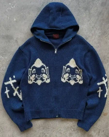 Evisu Knit 2026 Zip-Hoodie