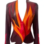 Happy New Year 2026 Dua Lipa Leather Blazer for sale