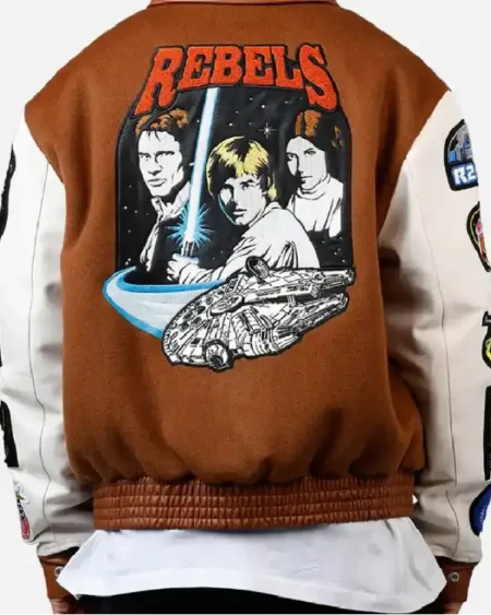 Jeff Hamilton X Star Wars Rebels Brown and White Wool Back