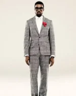 Kanye West 808s And Heartbreak Checked Suit