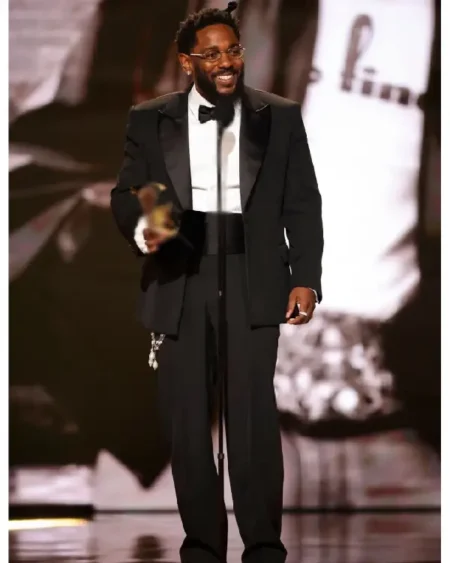 Kendrick Lamar Grammys 2026 Black Suit