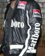 Marlboro Leather Motorcycle Racing sale Jacket