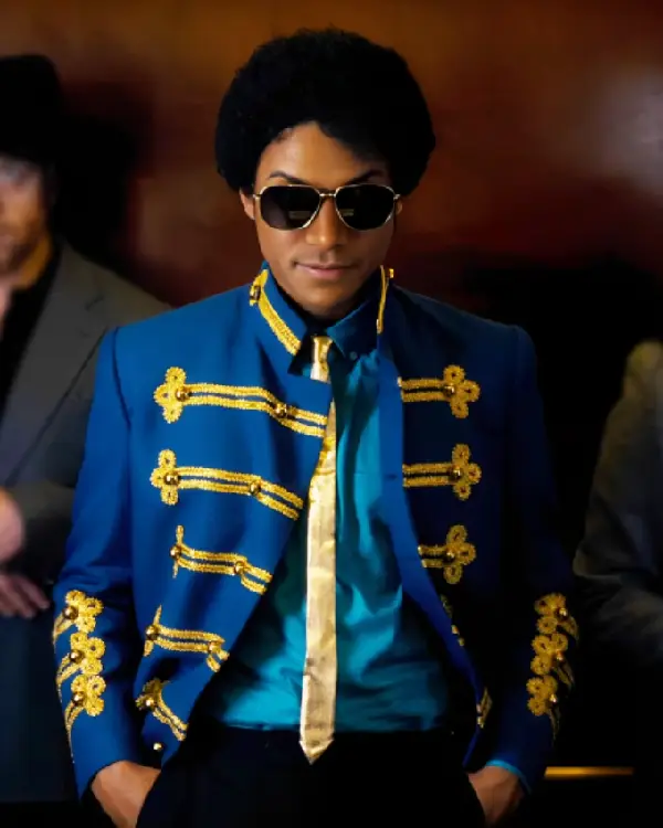 Michael Jaafar Jackson Blue Jacket