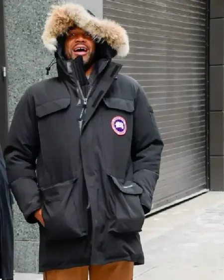 Michael Strahan NYC Hooded Jacket For Sale