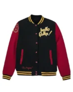 Mickey Mouse and Pluto Varsity Jacket