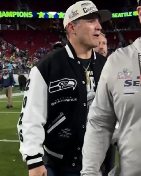 Mike Macdonald 2026 Super Bowl Varsity Jacket sale