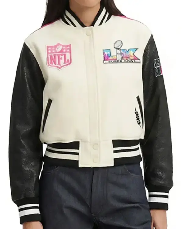 NFL Super Bowl 60 Varsity Jacket