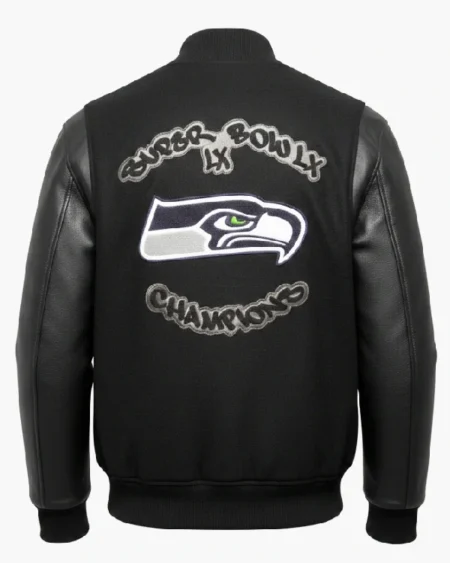 NFL Super Bowl LX’ 2026 Champions Seattle Seahawks Black