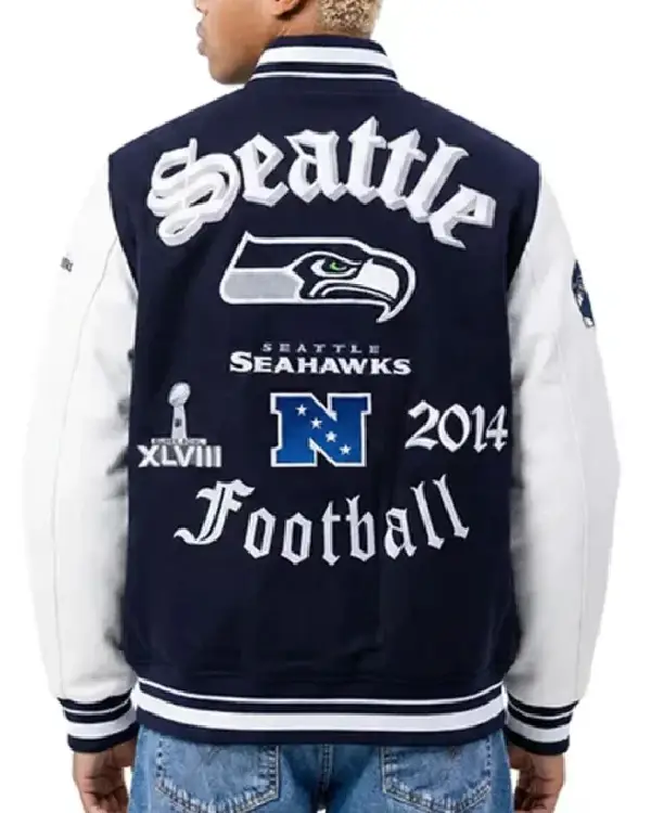 NFL Super Bowl LX Varsity Jacket For Sale