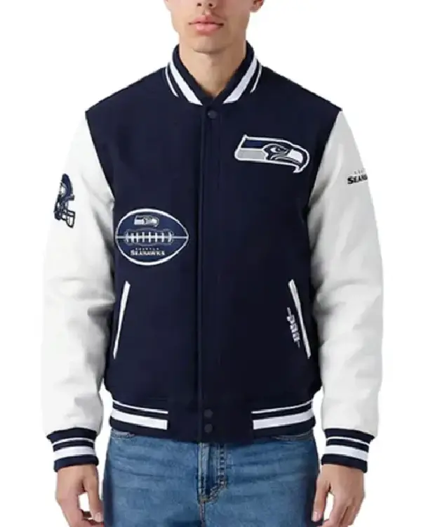 NFL Super Bowl LX Varsity Jacket