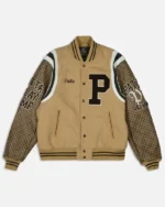 Patta Athletic Houndstooth Varsity Jacket sale