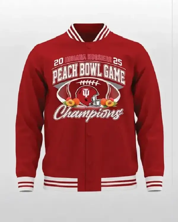 Peach Bowl Championship Indiana Hoosiers Varsity Jacket