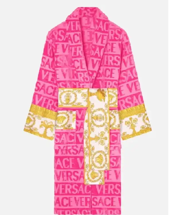 Pink Versace Robe