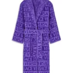 Purple Versace Robe