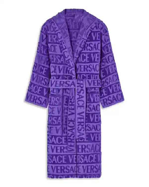 Purple Versace Robe