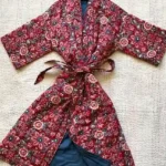 Quilted Kimono Robe
