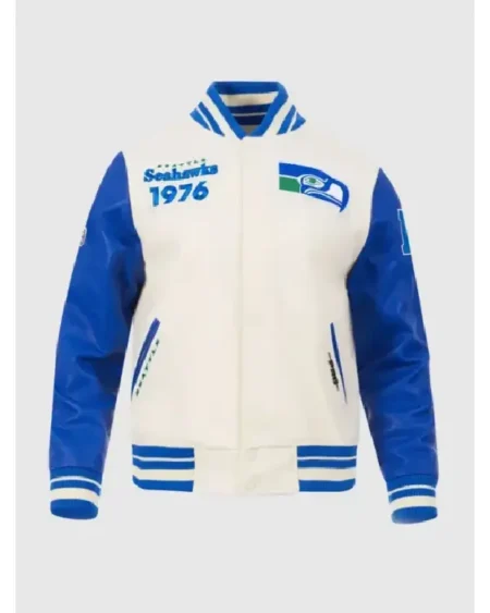 Seattle Seahawks NFL Wool Varsity Jacket