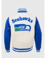 Seattle Seahawks NFL Wool Varsity Jacket For Sale