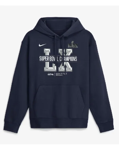 Seattle Seahawks Super Bowl LX Champions Hoodie