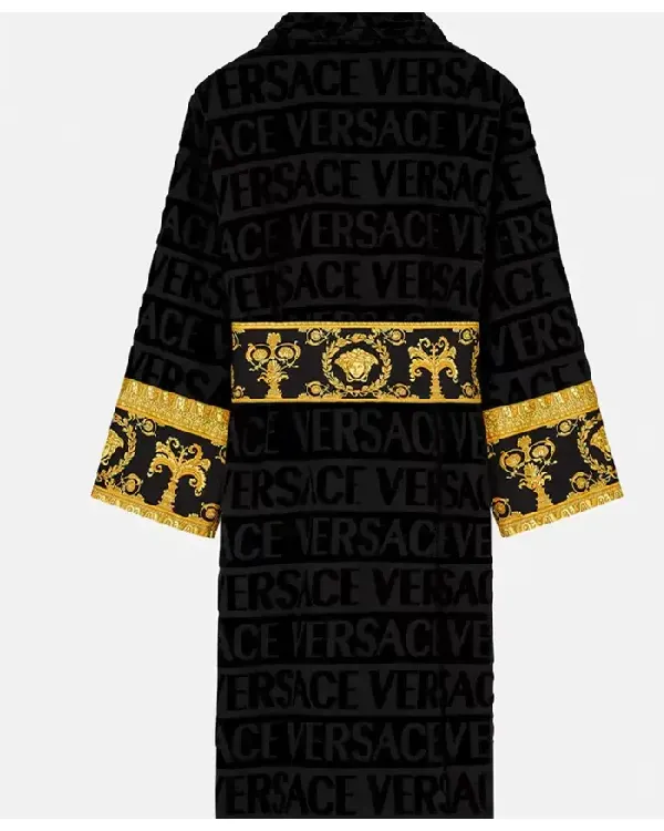 Shop Jorge Masvidal Gold Versace Robe Sale