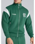 Shop Manchester United F.C. 2026 Patrick Chinaza Dorgu Archive Green Track Jacket