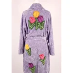 Shop Tiptoe Thru the Tulips Robe in lilac Sale