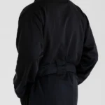 Shop Unisex Classic Terry Cloth Spa Robe Black For Sale